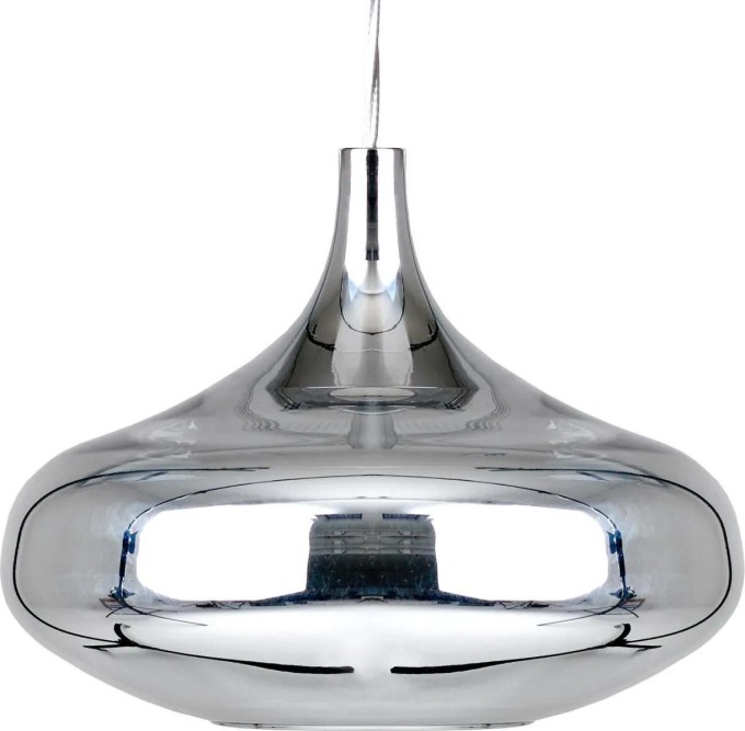 Lodes 15414 4027 Nostalgia large chrome, závěs z pochromovaného skla, 7W LED 2700K, prům. 28cm