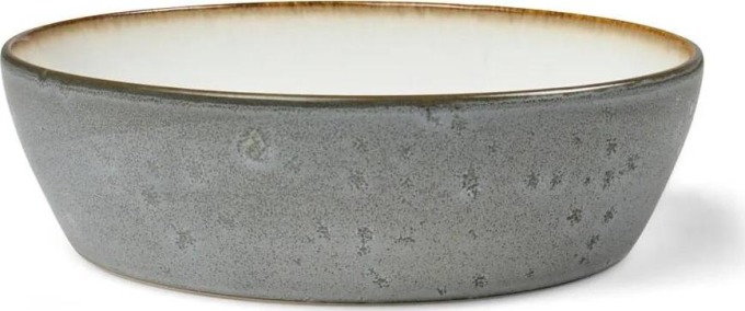 Bitz Kameninový miska na polévku 18cm Grey/Creme
