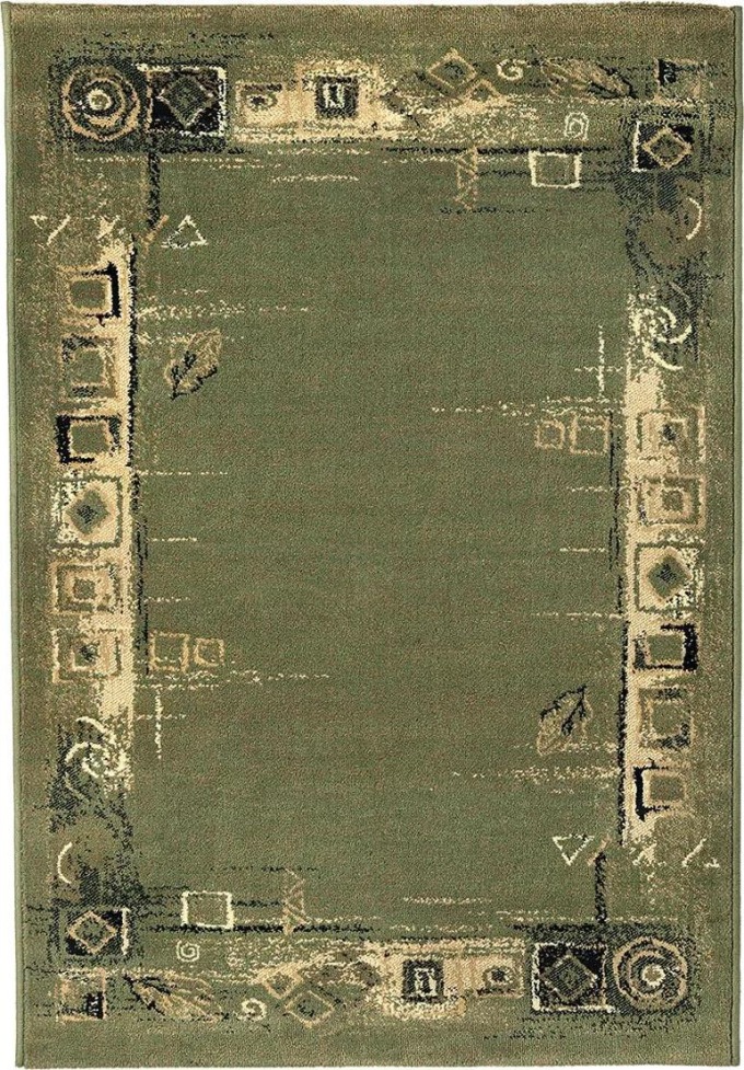 Kusový koberec SOLID 07/AVA s orientálními ornamenty a sytými barvami o rozměrech 100 x 150 cm