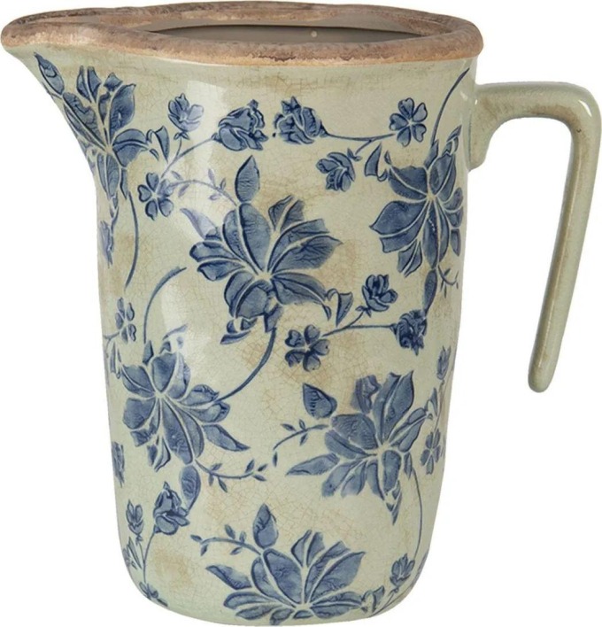 Keramická váza v vintage stylu od Clayre Eef
