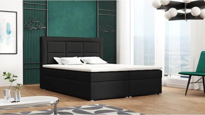 Kontinentální postel Pesto Box, Rozměr postele: 140x200, Potah: Victoria 14 869
