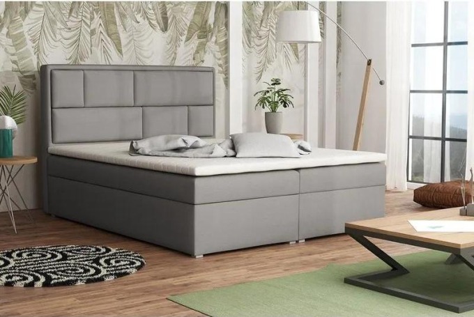 Kontinentální postel Nido Box, Rozměr postele: 160 x 200 cm, Potah: Victoria 14 867
