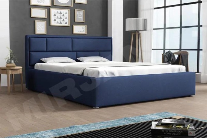 Čalouněná postel s úložným prostorem a roštem Nido, Rozměr postele: 160x200, Potah: Victoria 14 864