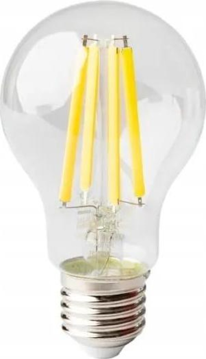 ECOLIGHT LED žárovka filament E27 - 10W - teplá bílá