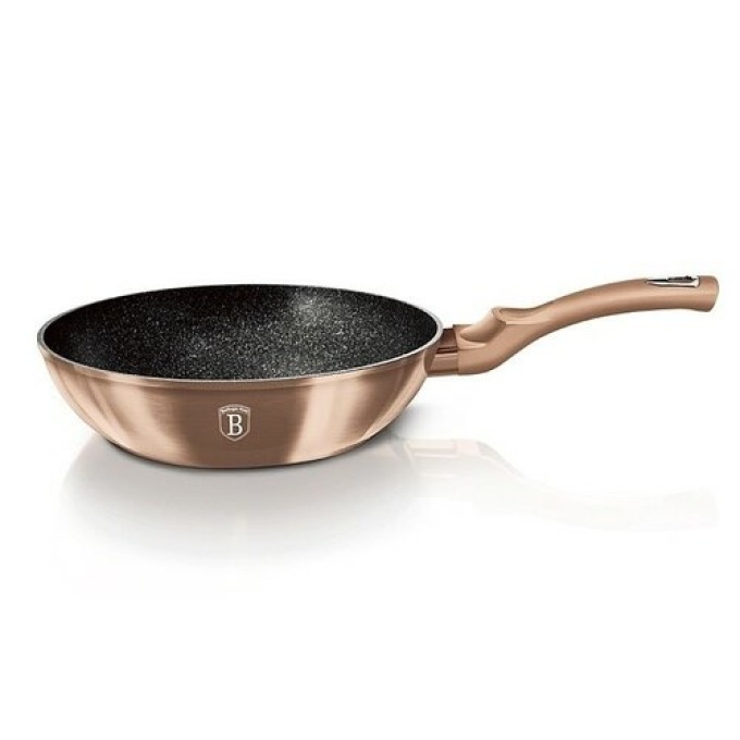 Berlinger Haus Wok pánev Rosegold Metallic Line, 30 cm