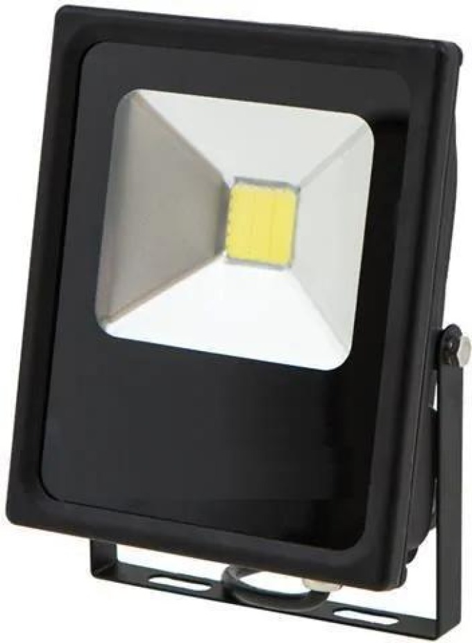 LEDsviti Černý LED reflektor 24V AC/DC 20W denní bílá (887)