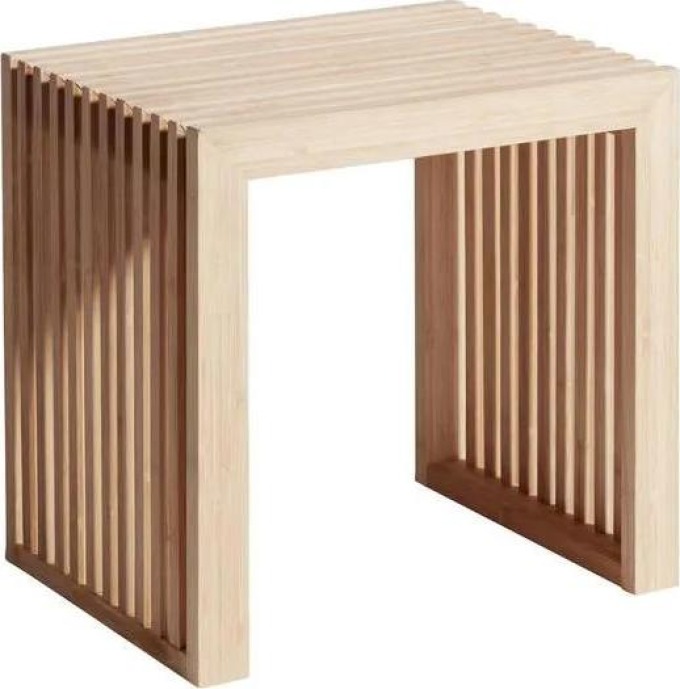 Stolička z bambusového dřeva Rib