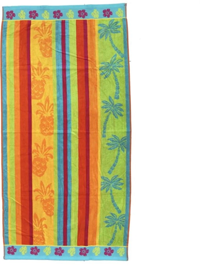 Plážová osuška egyptská froté 100% bavlna Ananas 90x170cm TiaHome