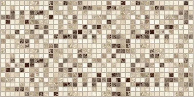 14680439033317 PVC obkladové 3D panely GRACE Mozaika hnědá