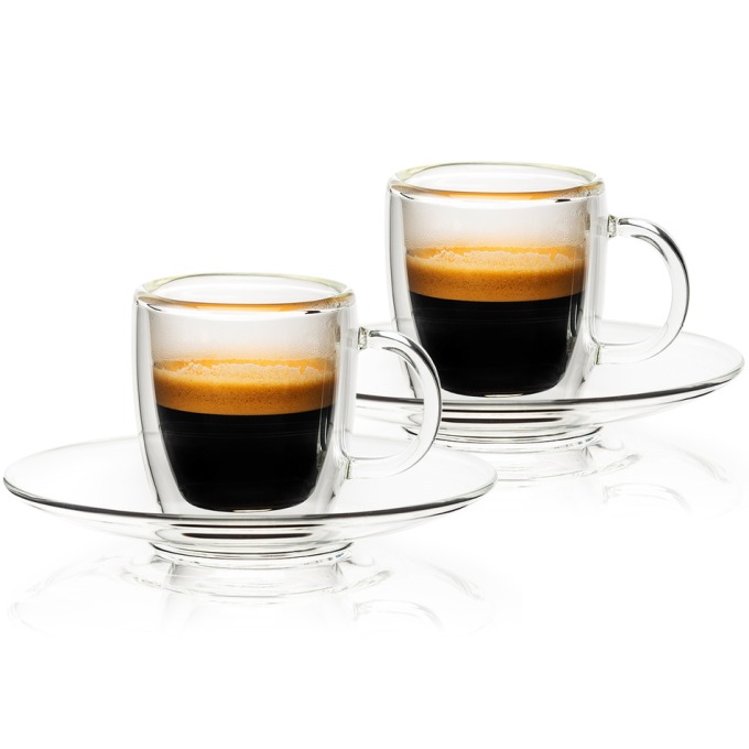 4Home Termo sklenice Ristretto Hot&Cool  50 ml, 2 ks