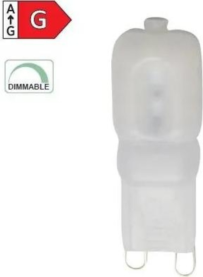Diolamp SMD LED Capsule matná 3W/G9/230V/4000K/210Lm/360°/Dim