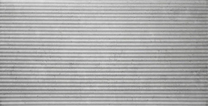 3D panel 4614, rozměr 100 cm x 50 cm, BETON STRIPES šedý s vlnkami , IMPOL TRADE