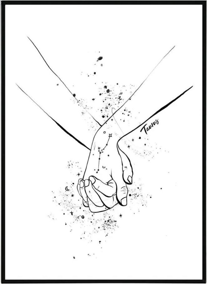 Znamení Býk - 50x70 cm Obraz
