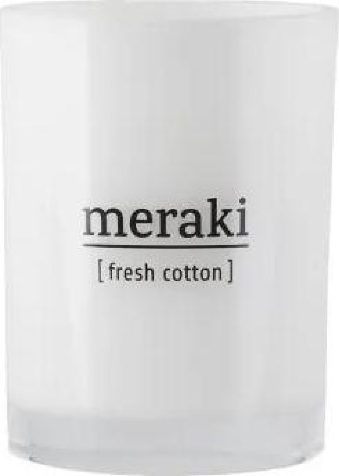 Vonná svíčka Fresh Cotton Meraki