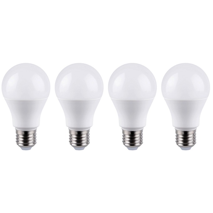 Led Žárovka Multi / E27 / 9 W/4 Ks