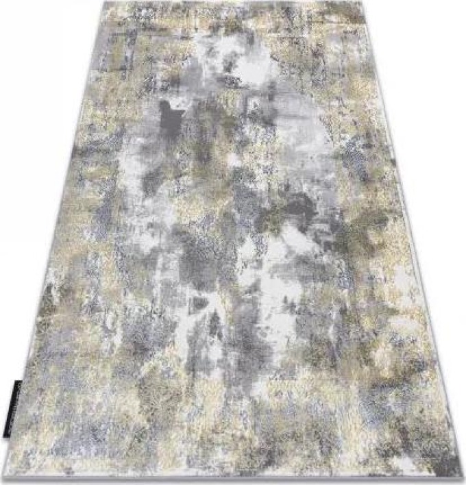 Moderní koberec DE LUXE 6754 ornament vintage Strukturální krém / z velikost 160x220 cm | krásné koberce cz