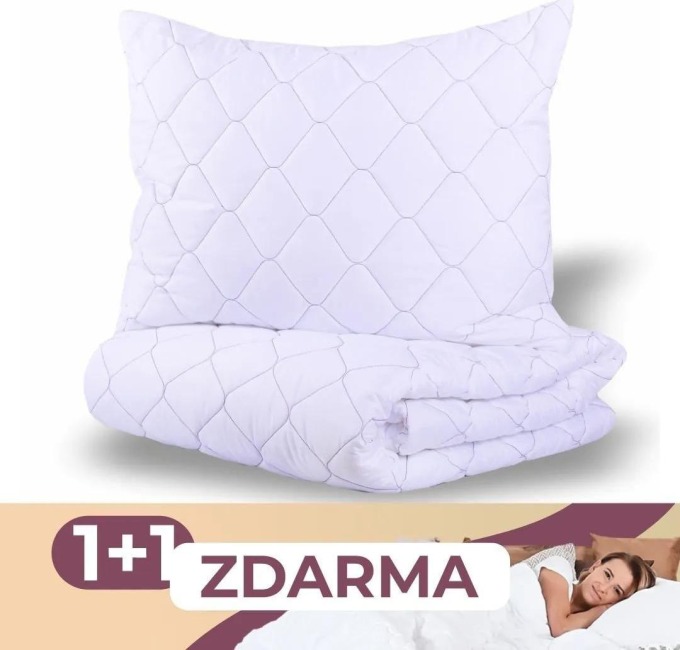 Set přikrývky a polštáře Levandule 140x200 70x90 EMI 1+1 ZDARMA