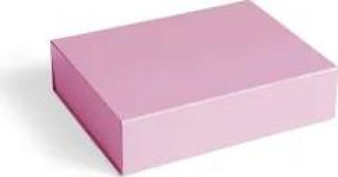 Úložný box Cardboard Storage Light Pink 33 x 25 cm HAY