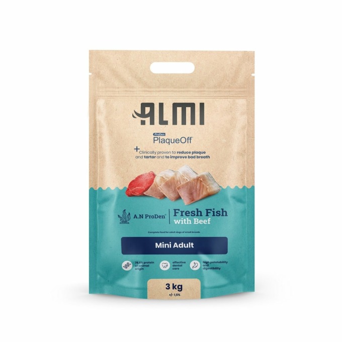 ALMI Mini Adult Granule s mořskou řasou, 3 kg