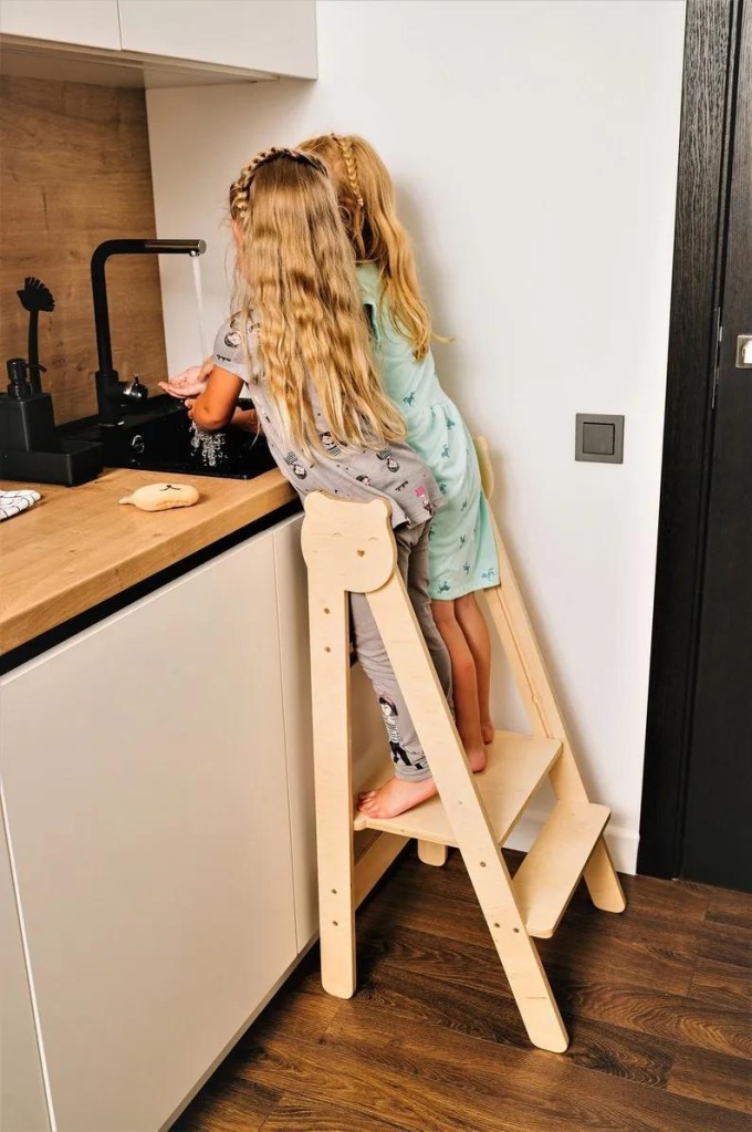 Učící věž/kuchyňské schůdky by Toddler in Family All natural