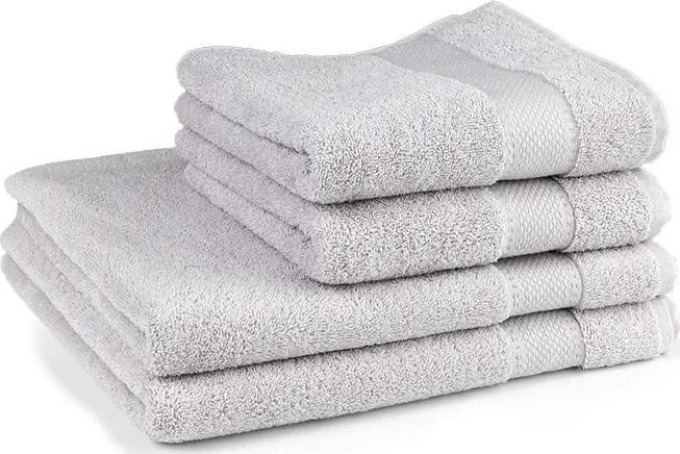 Tegatex Bavlněný ručník / osuška z bavlny- světle šedá Velikost: 70*140 cm