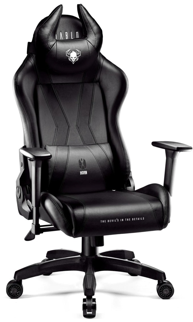 Herní židle Diablo X-Horn 2.0 King Size: černá Diablochairs