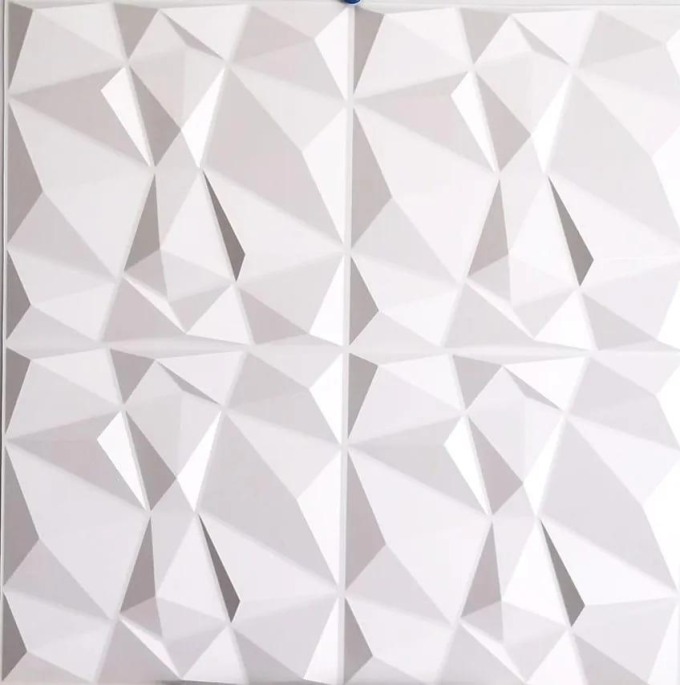 Obkladové panely 3D PVC 26169, rozměr 595 x 595 mm, DIAMOND 3D, IMPOL TRADE