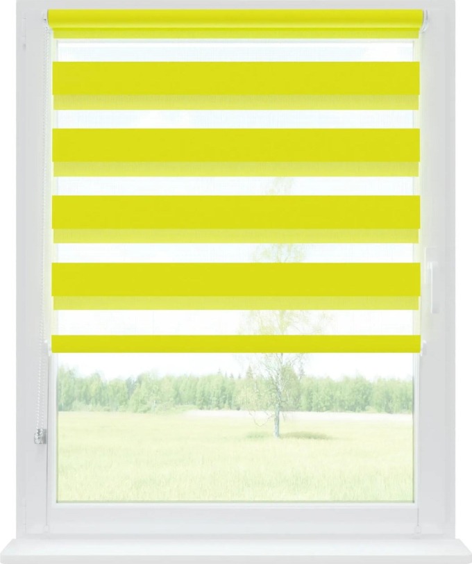 Roleta Den Noc neinvazivní soft Limetka 57x150 cm