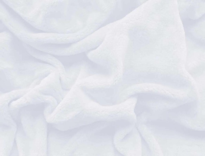 Mikroplyšové prostěradlo Exclusive - bílé 120x200 cm, hebký materiál pro teplý a pohodlný spánek