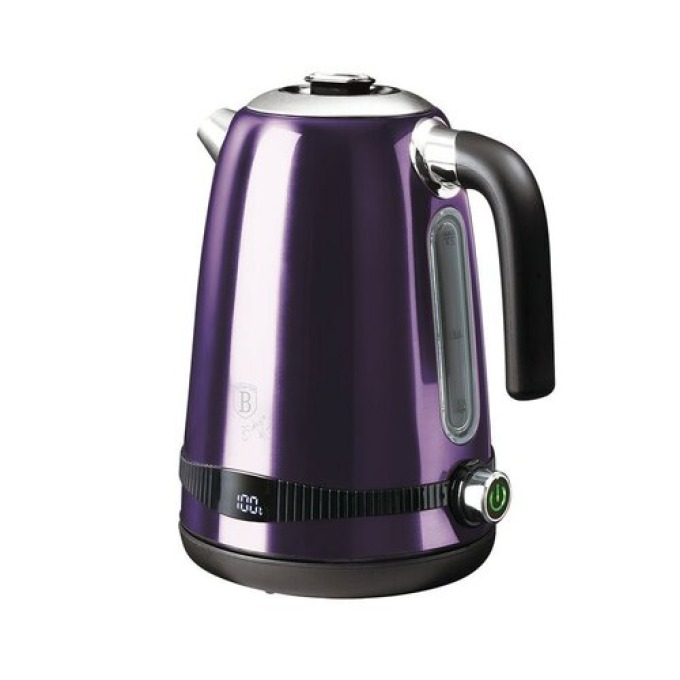 Berlinger Haus Rychlovarná konvice s regulací teploty Purple Metallic Line, 1,7 l