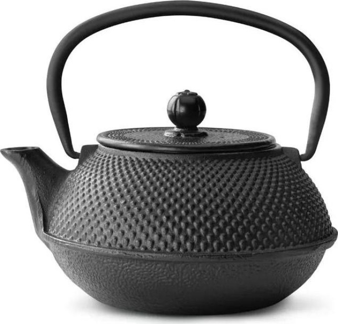 Dokonalá japonská modelová litinová čajová konvice Bredemeijer Jang 0,8L, černá