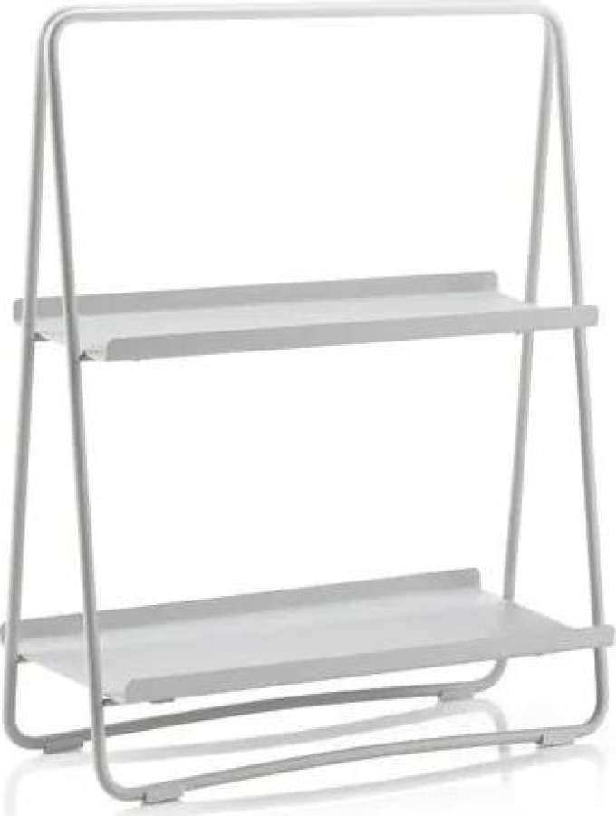 Zone Denmark Kovová stojací police A-Table 58cm Soft Grey