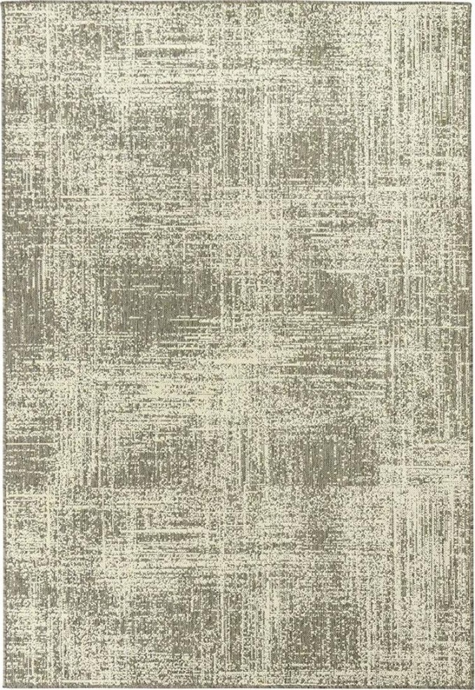 Kusový koberec s přírodním vzhledem a tkanými detaily ve vícebarevném provedení
