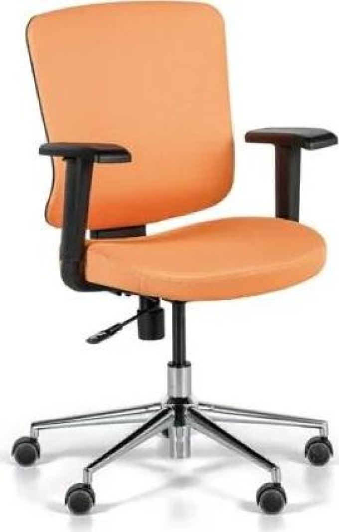 Kancelářská židle HILSCH, oranžová