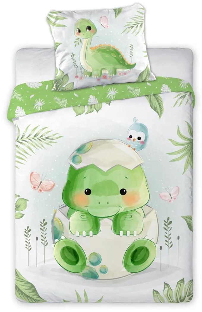 Dětské bavlněné ložní prádlo DINO BABY 100x135cm