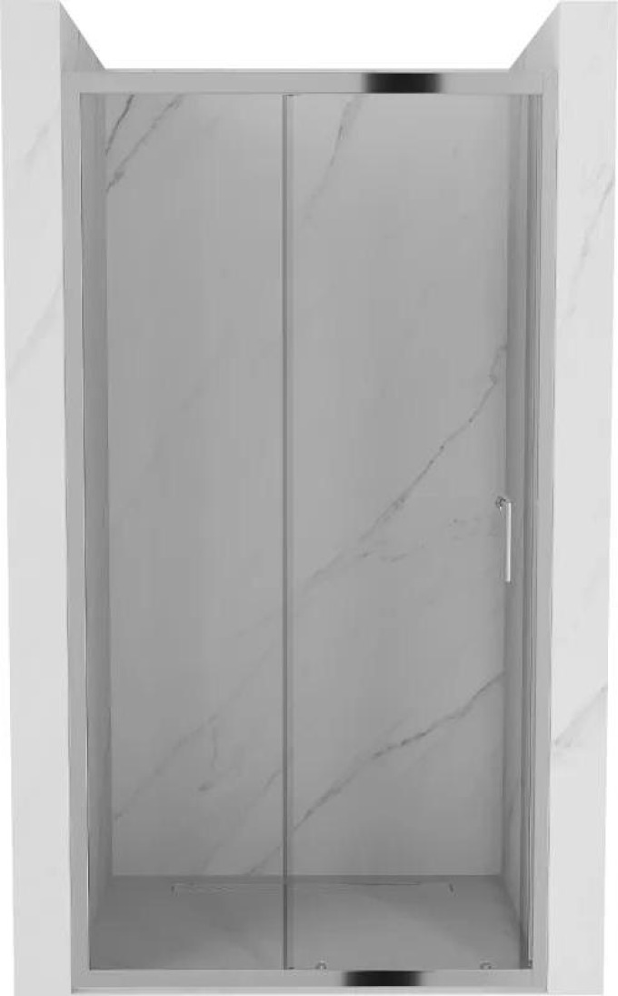 Mexen Apia rozsouvací sprchové dveře 95 cm, Průhledné, Chromovaná - 845-095-000-01-00