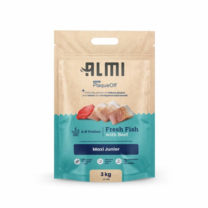 ALMI Maxi Junior Granule s mořskou řasou, 3 kg