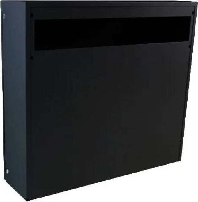 DOLS A-050 RAL9005 - tělo poštovní schránky pro sendvičovou montáž, černé