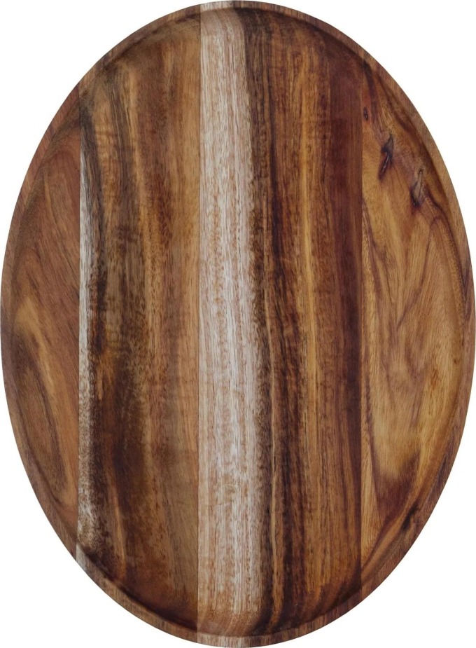 House Doctor Dřevěný podnos Woon Natural, přírodní barva, dřevo