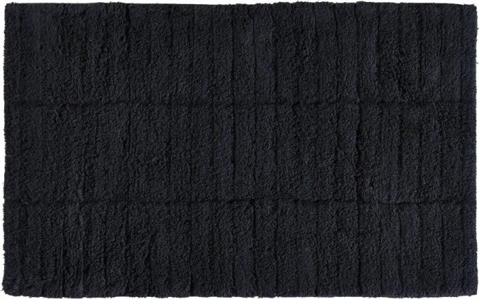 Zone Denmark Koupelnová předložka 50x80 cm Black Tiles