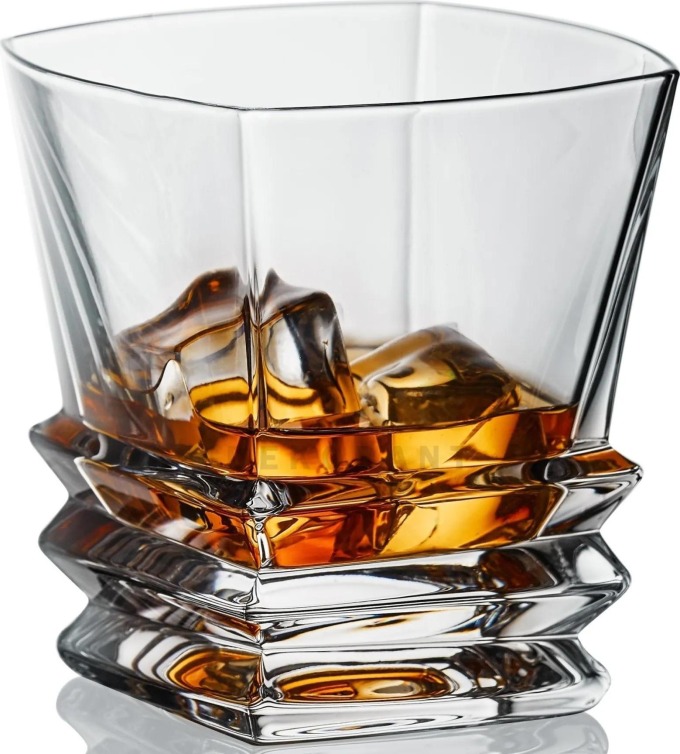 Bohemia Jihlava sklenice na whisky Rocky 310 ml 2KS