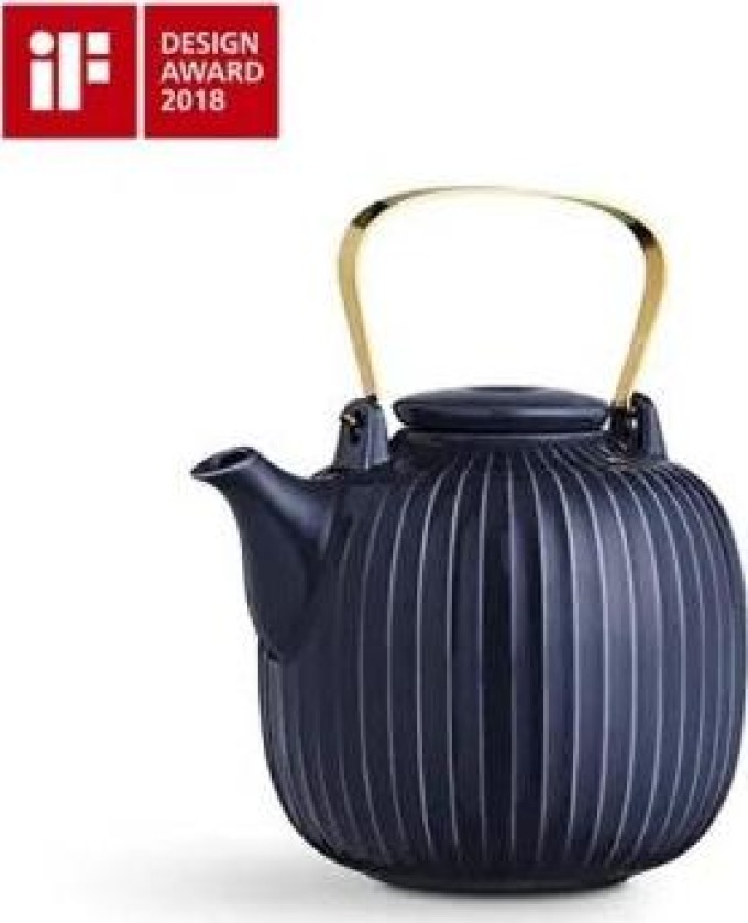 Čajová konvice Hammershoi Indigo 1,2 l Kähler