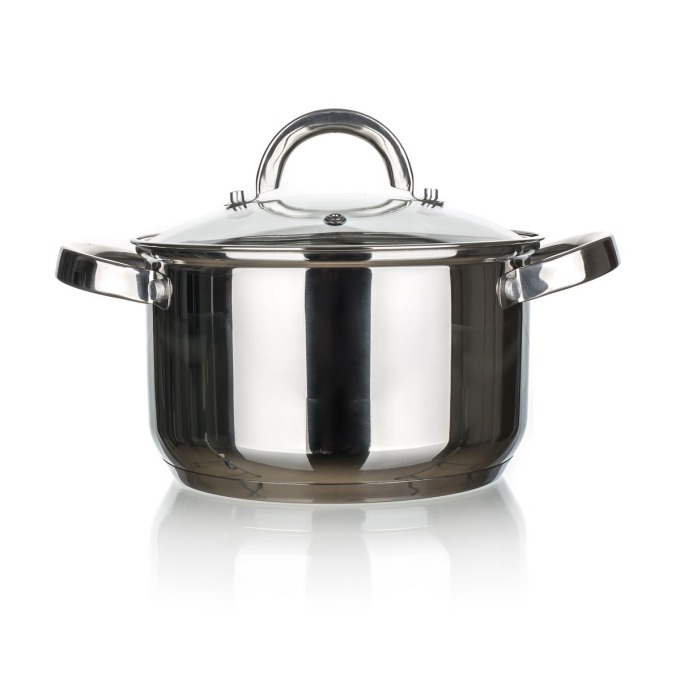 Nerezový hrnec s poklicí Good and Cook, 20 cm, 3,6 l