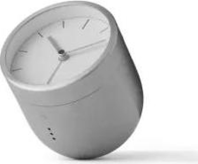 Budík Tumbler Alarm Clock Steel Audo Copenhagen