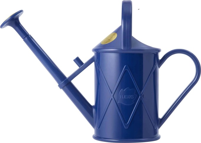 HAWS Plastová konvička s kropítkem Bartley Blue 1 l, modrá barva, plast