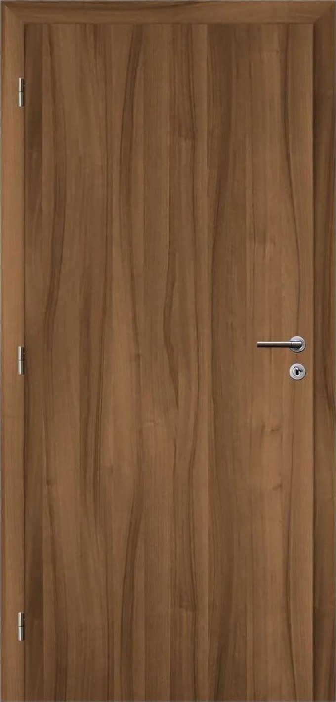 Solodoor Interiérové dveře 60 L, 650 × 1985 mm, fólie, levé, ořech královský, plné