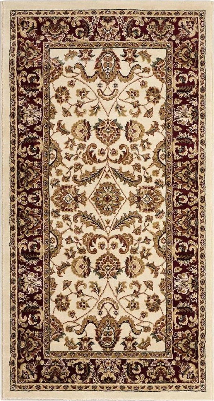 Kusový koberec VENEZIA 0500A-Cream-AA, Béžová, Vícebarevné, 80 x 150 cm - Kusový koberec s klasickým perským vzorem, vyrobený z polypropylenu a zdobený heatset vlasem výšky 11 mm