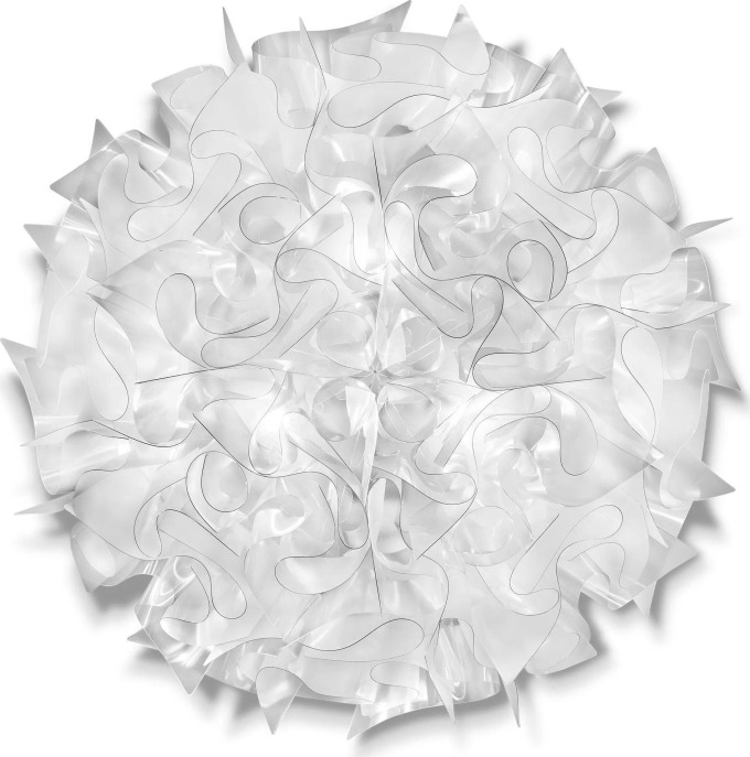 Slamp Veli prisma large, stropní designové svítidlo, 3x12W E27, prům. 78cm