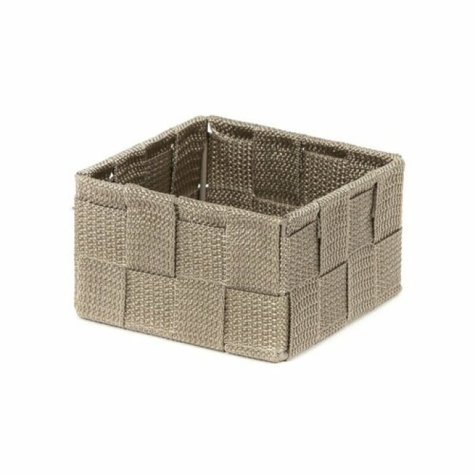 Compactor Úložný organizér do zásuvky S TEX, 12 x 12 x 7 cm, taupe