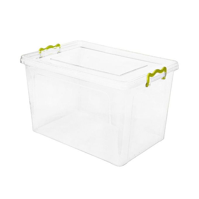 Plastový úložný box 5 l, bílá